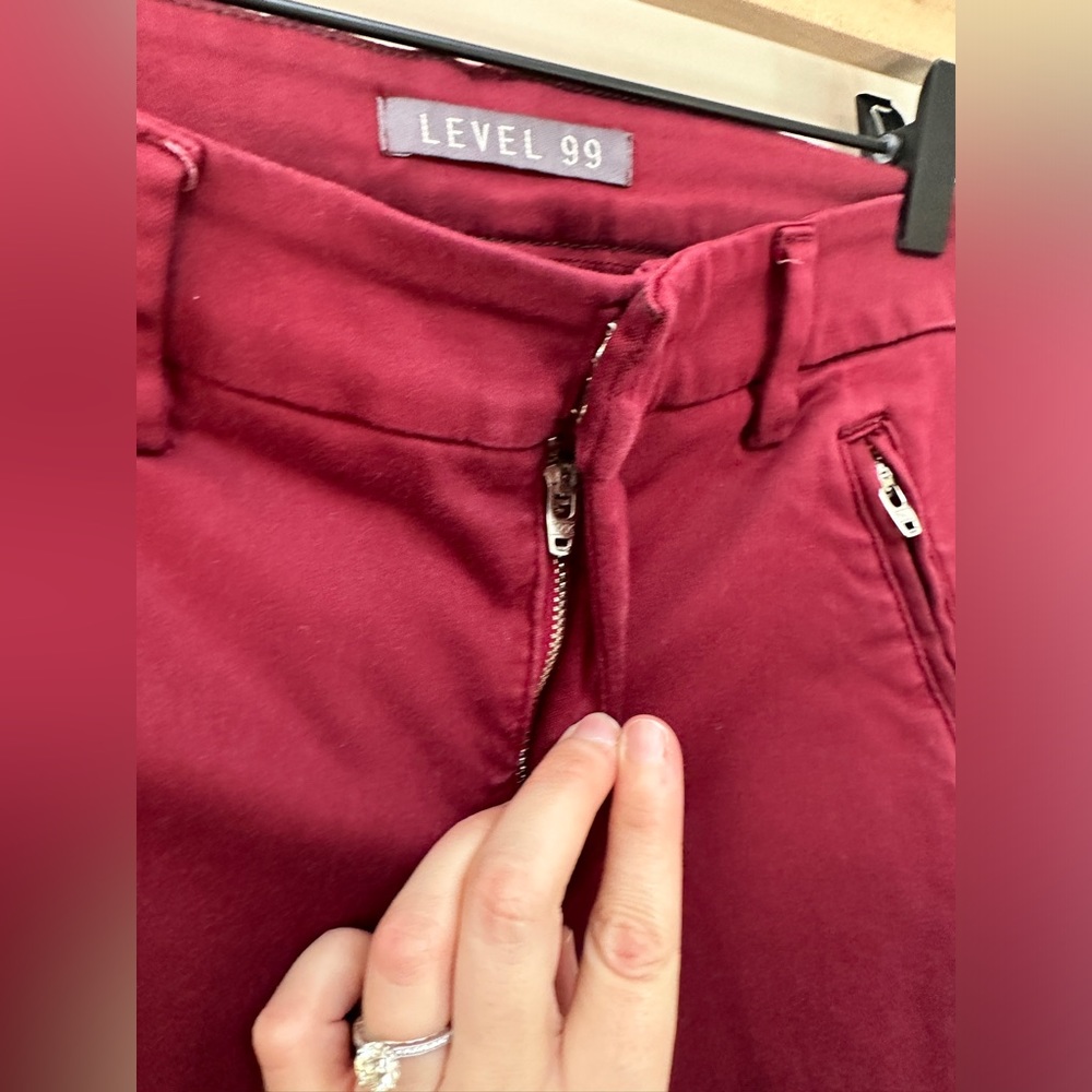 Level 99 Red Women’s Business Casual Pant - Picture 3 of 10